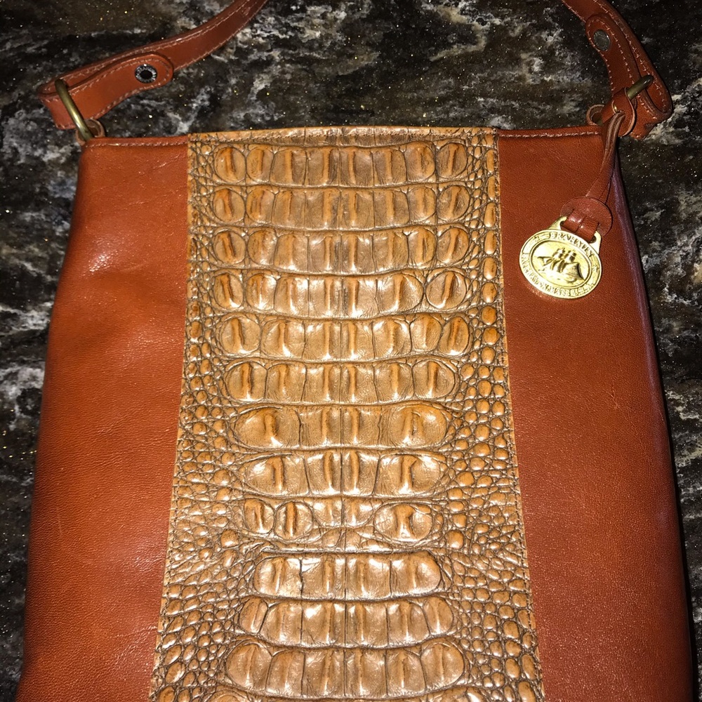 Brahmin crossbody purse rarely used